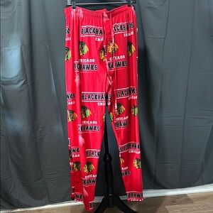 NHL Chicago Blackhawks Red Sweatpants